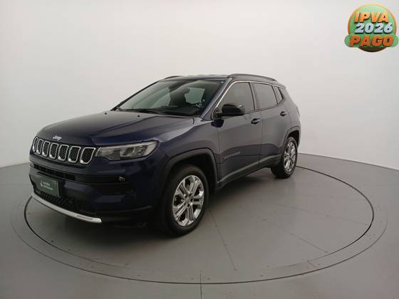 JEEP COMPASS 1.3 T270 TURBO FLEX LONGITUDE AT6